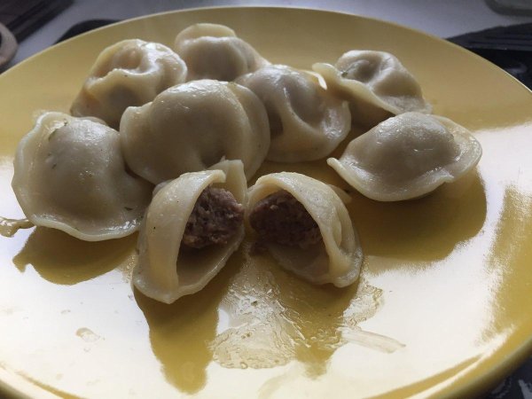 пельмени вареные