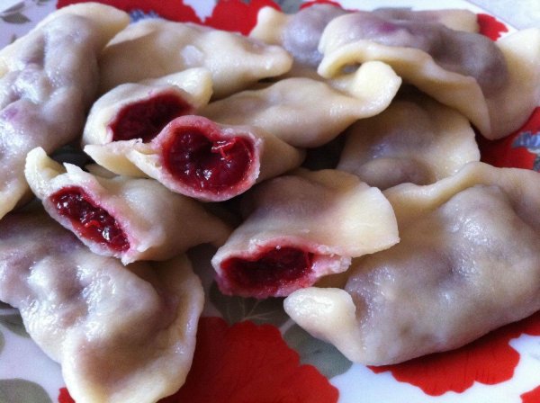 вареники с вареньем