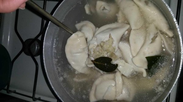 варка пельменей