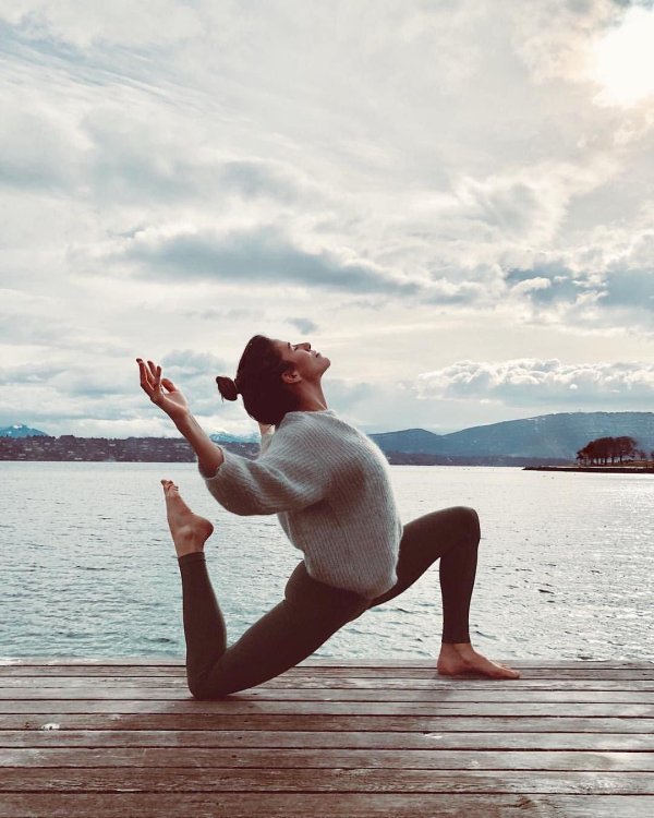 занятие йогой