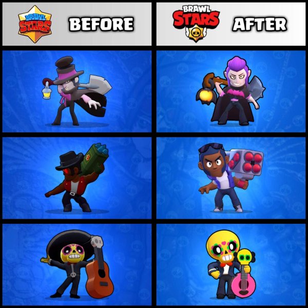 герои из бравл старса