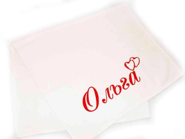 имя ольга надпись