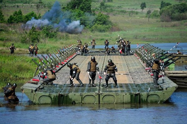 форсирование водной преграды