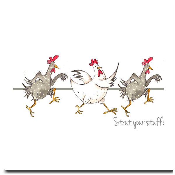 открытки с курами