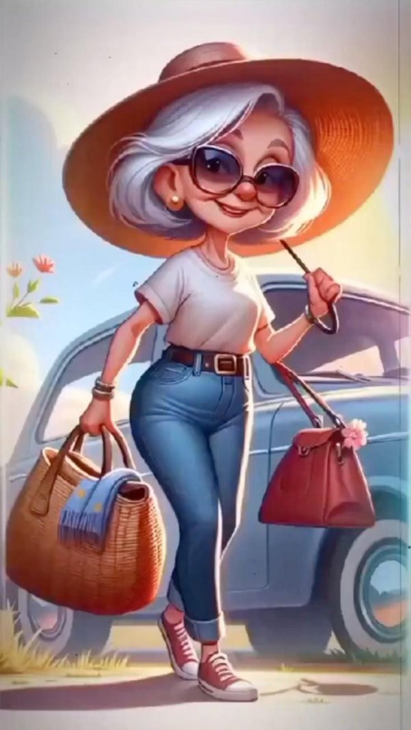 бабушка смешная