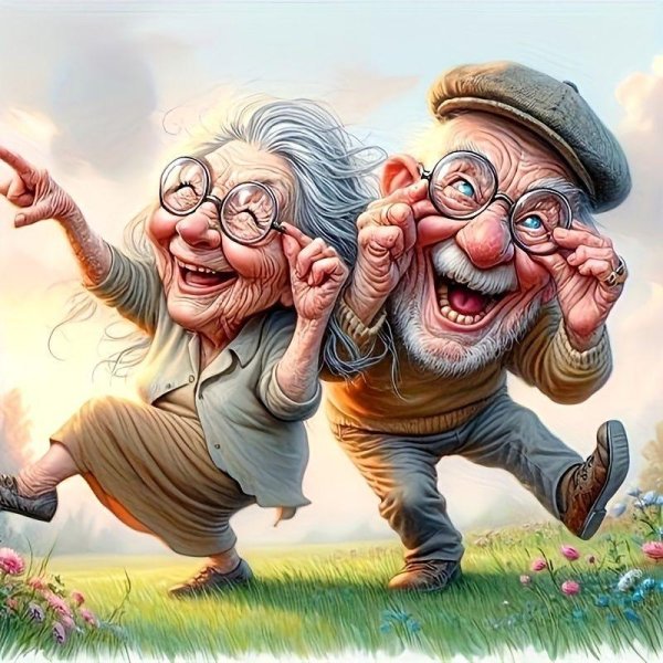 бабушка с дедушкой