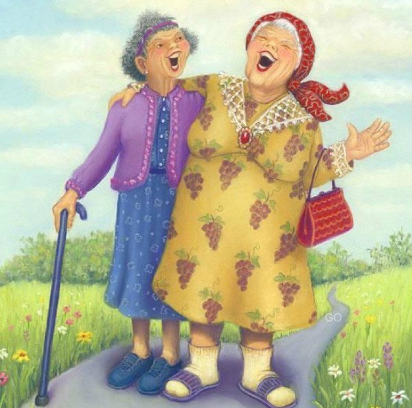 две бабушки