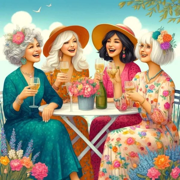 бабушки подруги