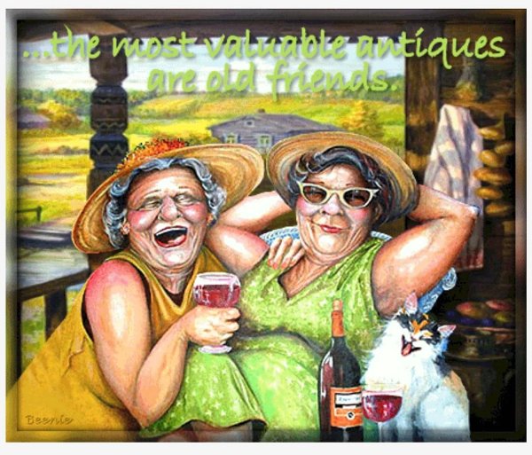 открытки для подруги прикольные