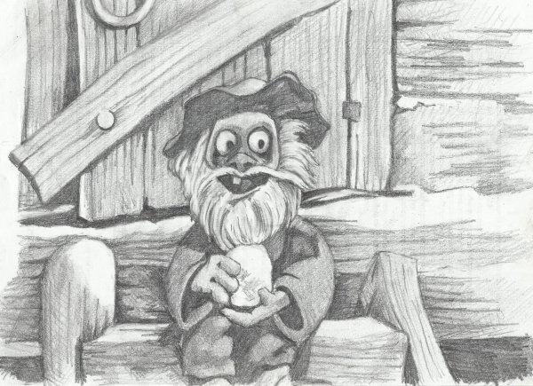 рисунок домового