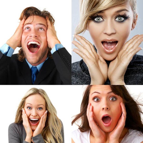 удивление лицо
