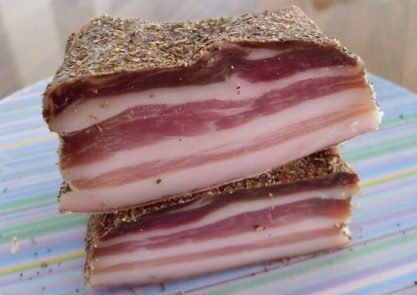 сало холодного копчения