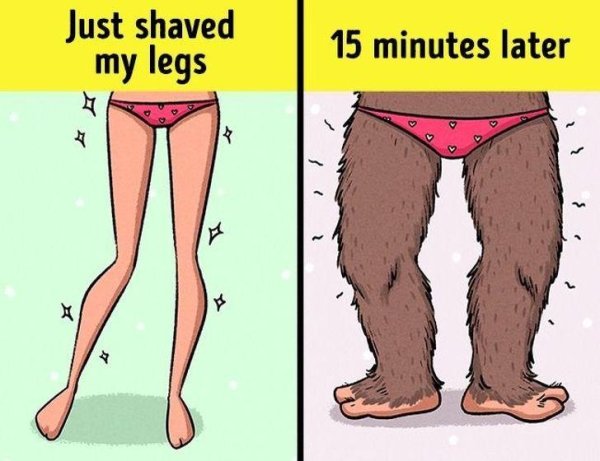 правильное бритье зоны бикини