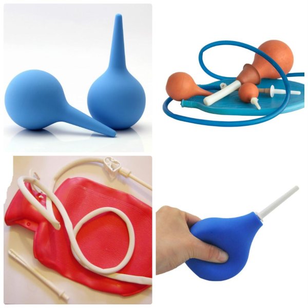 клизма груша