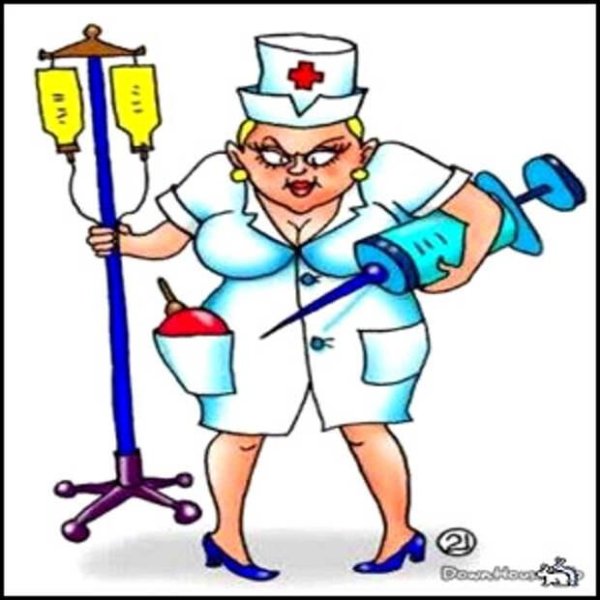смешная медсестра