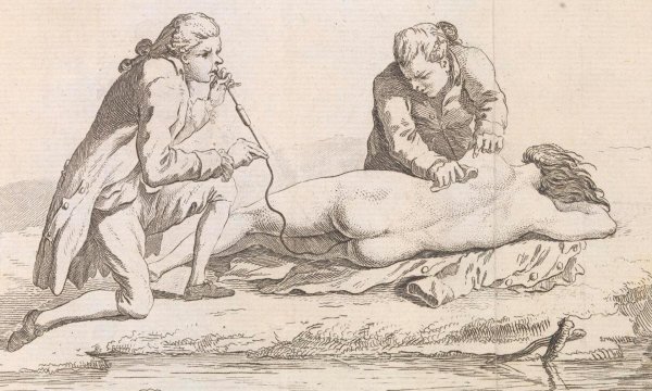 наказание клизмой