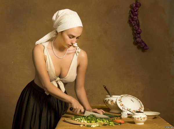 сексуальная повариха