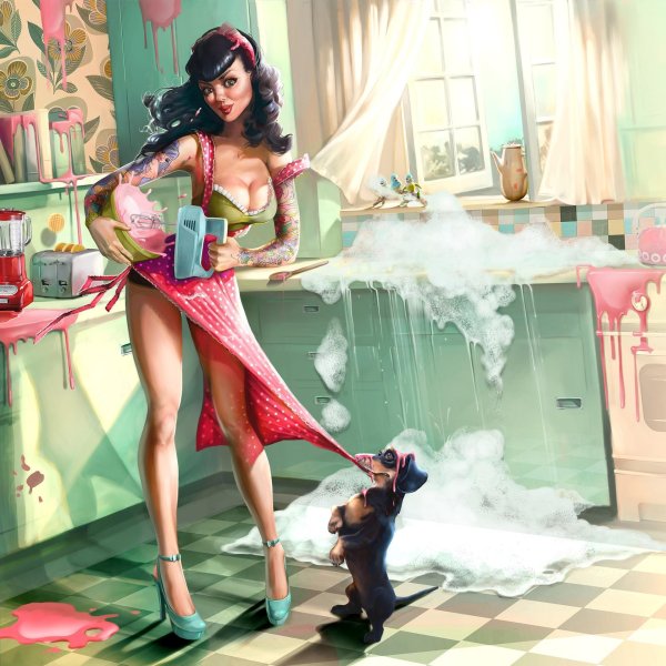 пин ап девушка