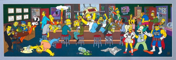 симпсоны бар