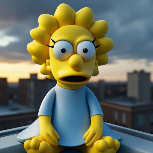 мэгги из симпсонов