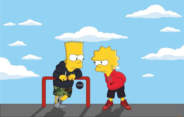 bart simpson supreme