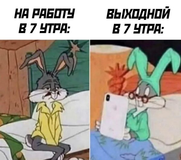 утро выходной