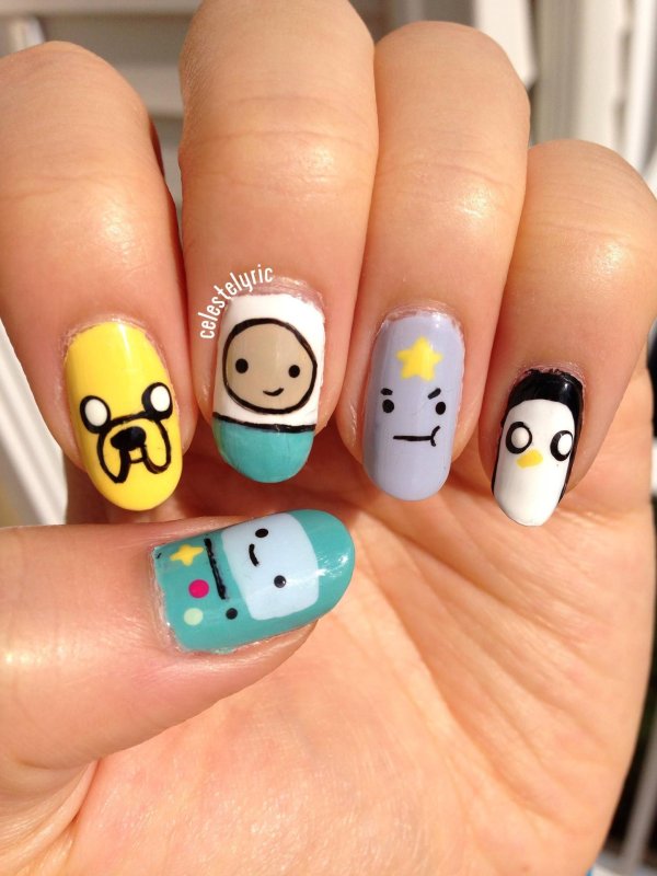 маникюр адвенчер тайм