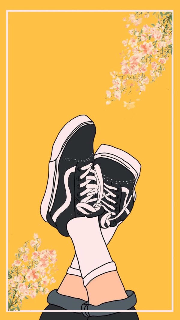 кеды рисунок