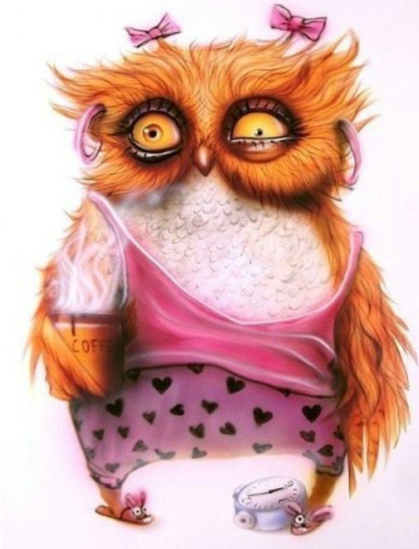 уставшая сова