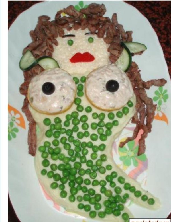 салат смешной