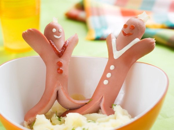 сосиски осьминожки