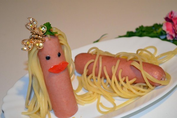 красивые сосиски