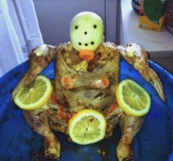 смешное блюдо