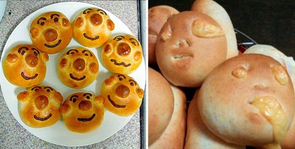 смешная выпечка
