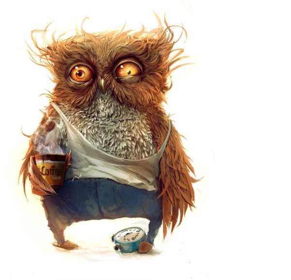 уставшая сова