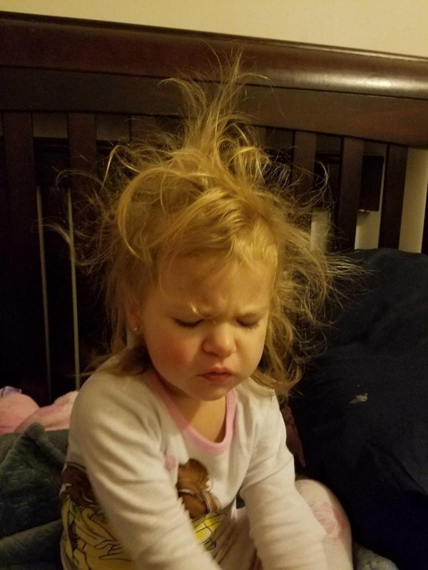 сонное лицо