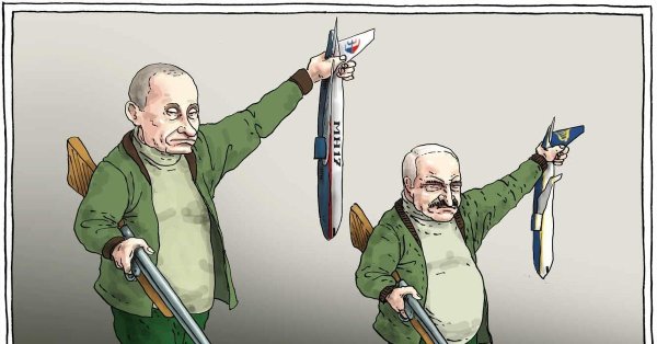 россия карикатура