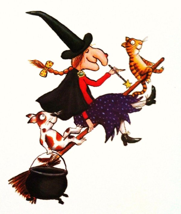 Баба яга на метле