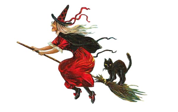 Баба яга на метле