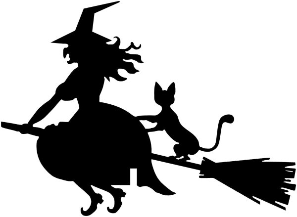 Баба яга на метле