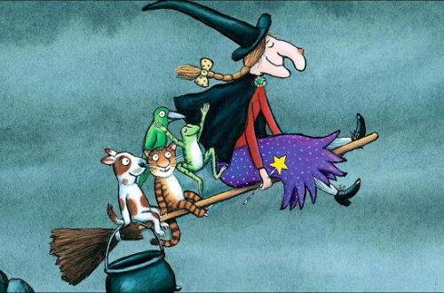 Баба яга на метле