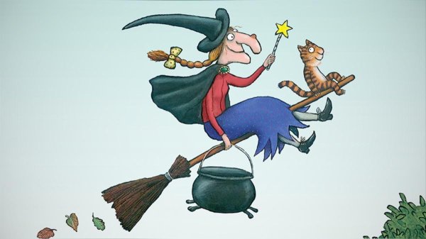 Баба яга на метле