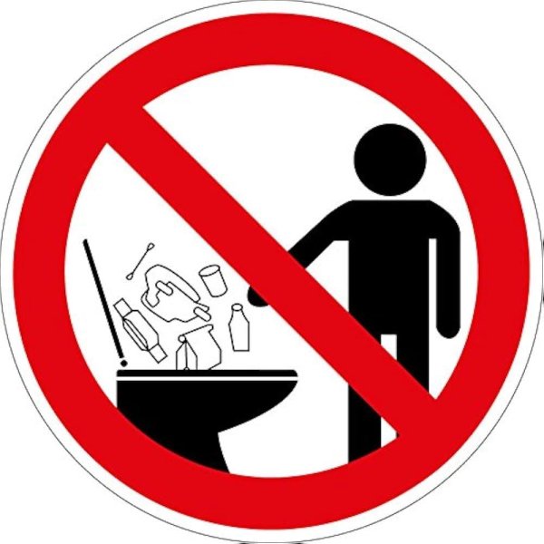 запрещающие таблички в туалете