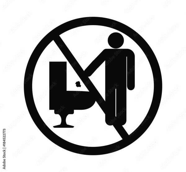 знаки туалета