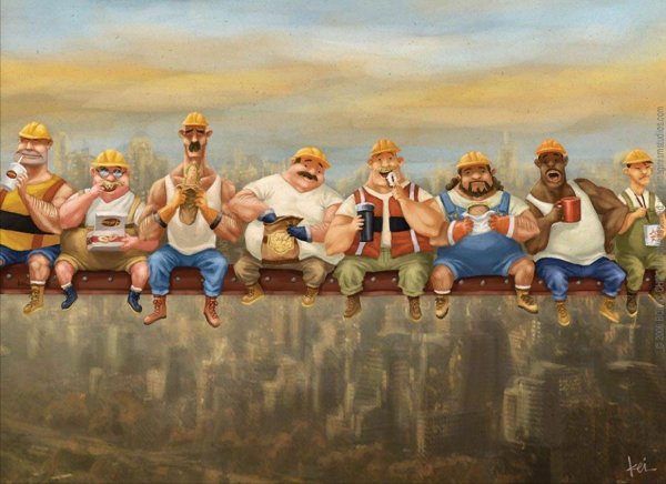 веселые строители