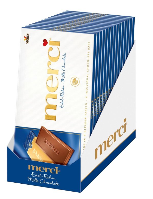 шоколад merci молочный 100г