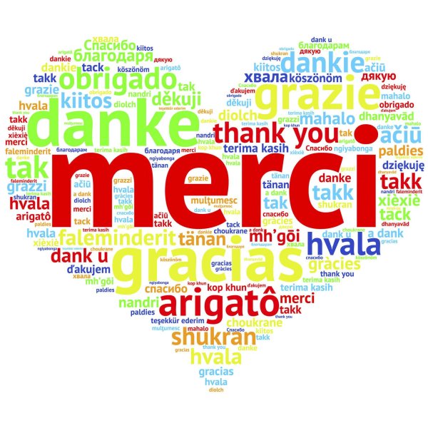 thank you in different languages