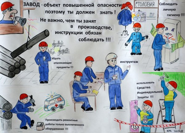 безопасный труд плакаты