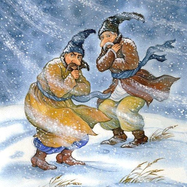 ирина петелина иллюстрации ночь перед рождеством