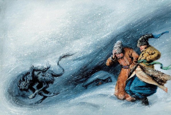 иллюстрация к вечера на хуторе близ диканьки